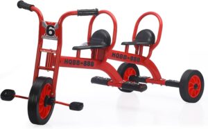HQBB-888 Kids' Tandem Tricycle spokeasy amazon shop store Bicycles page Kids' Bikes page Kids Bikes page Seen Heard Tandem page For Kids page Hit the Wall blog