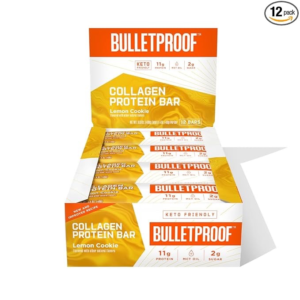 Bulletproof Lemon-Cookie Collagen Protein spokeasy amazon shop store Bar None page Miscellaneous Bars page Miscellaneous Bars A-H page General Grocery page Pantry page Keto-Friendly bars page