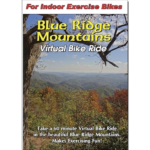 Blue Ridge Virtual Bike Ride spokeasy amazon shop store Off-Bike Fitness page Readers' Nook page Audio-CD/DVD/ app page