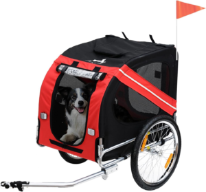 Aosom Dog Bike Trailer spokeasy amazon shop store Luggage & Electronics page Luggage page