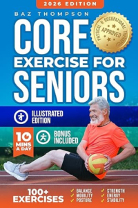 Core Exercises for Seniors spokeasy amazon shop store Readers' Nook page Audiobooks page Books page Kindle page Off-Bike Fitness page