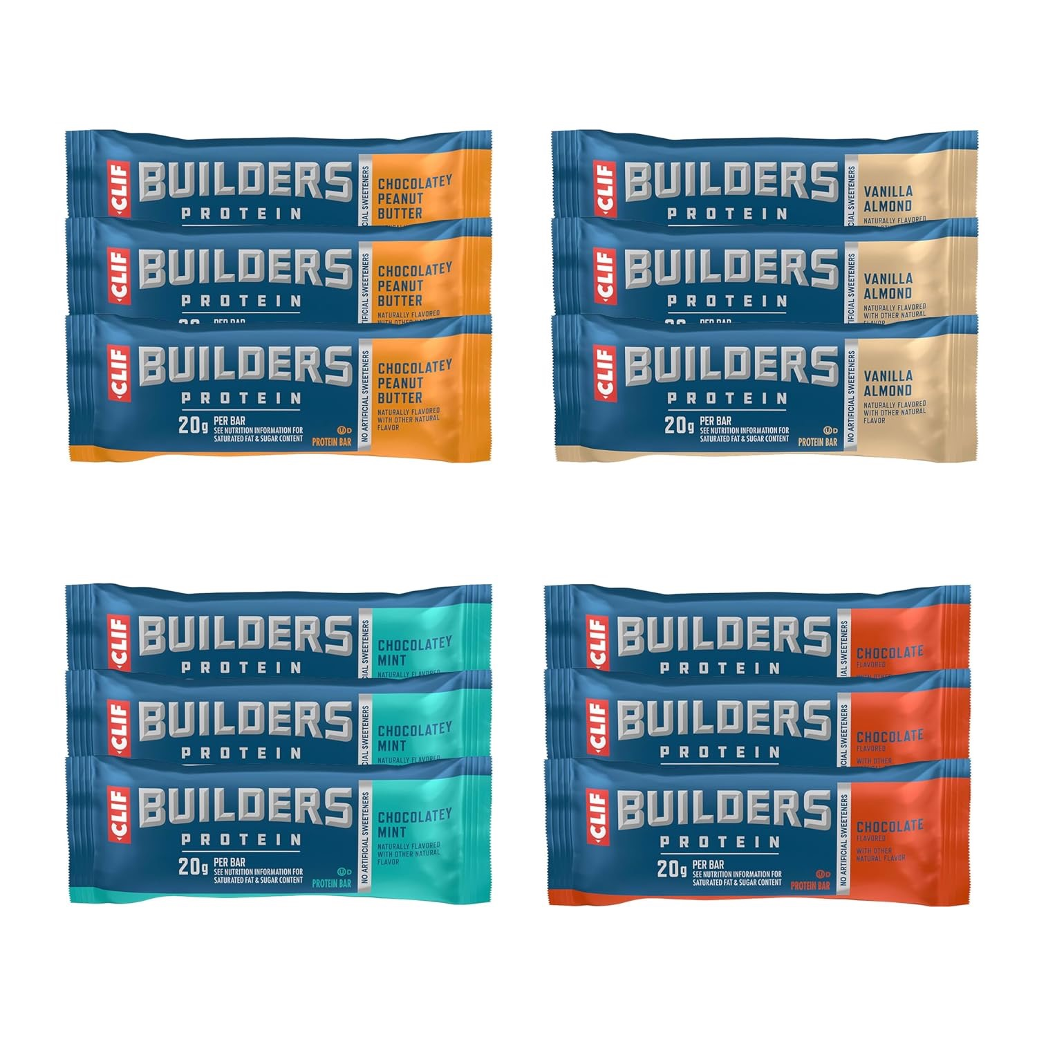 CLIF BUILDERS Variety spokeasy amazon shop store Grocery page Bar None page Clif Bar page Clif Bars page