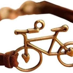 Retro Bronze Bike Bracelet spokeasy amazon shop store Boutique page Accessories page Bedeck Thyself page