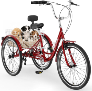MOPHOTO Adult Tricycle spokeasy amazon shop store Bicycles page Adult Tricycles page