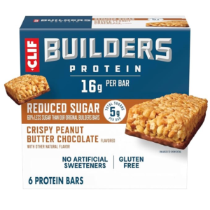CLIF BUILDERS Reduced Sugar spokeasy amazon shop store Bar None page Clif Bar page Clif Bars page