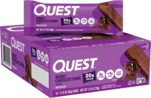 Quest Double Chocolate Chunk spokeasy amazon shop store Grocery page Bar None page Quest Bars page Keto-friendly bars page keto friendly bars page Steady blog