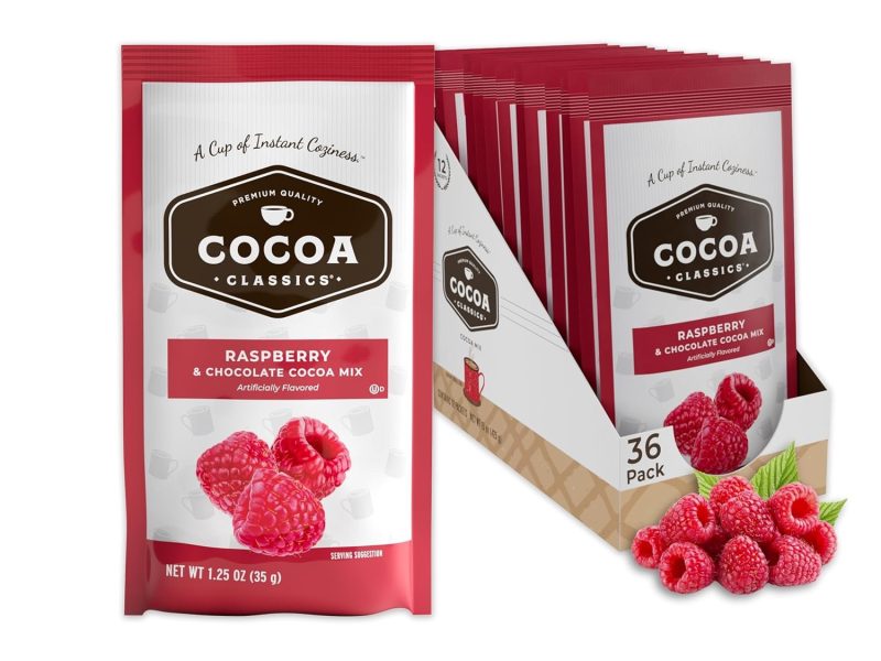 Cocoa Classics Raspberry spokeasy amazon shop store general grocery page forget the coyote blog post nippy blog oh really blog no snow blog it's cold out there blog I'll Stay Home blog Grocery page General Grocery page Drink Up page