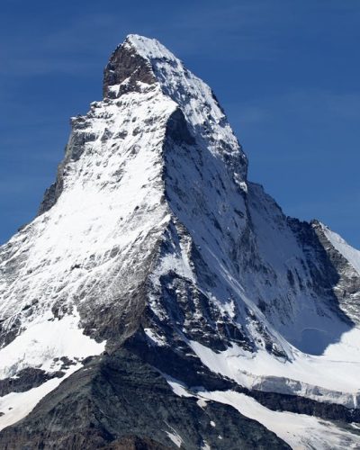 peak matterhorn mountain cyclist europe hurricane